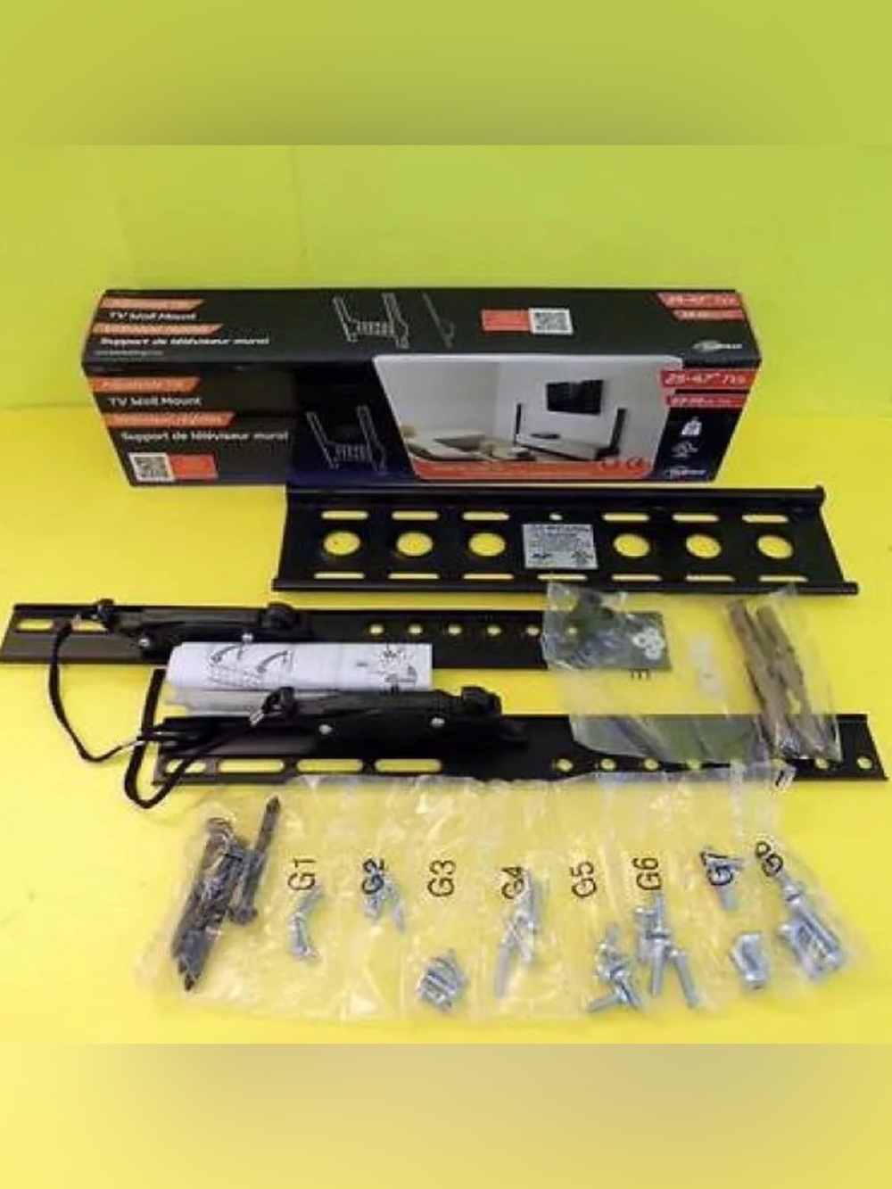 Orbital Adjustable Tilt TV Wall Mount (Model RNEL4018-F) never used in box. - Picture 11 of 11